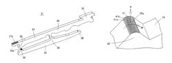 Contact section having an irregular shape formed thereon by electroforming