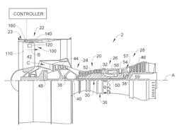 TURBOMACHINE INCLUDING A PRESSURE SENSING SYSTEM