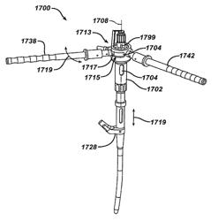 Assembly tool for modular implants and associated method