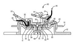 TELECOMMUNICATIONS WIRING TERMINATION BLOCK