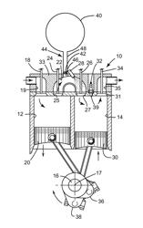 Split-cycle air-hybrid engine having a threshold minimum tank pressure