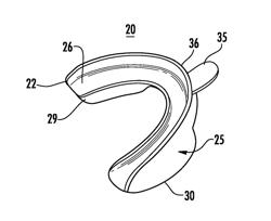 Mouthguard formed of propylene/alpha-olefin polymer elastomer