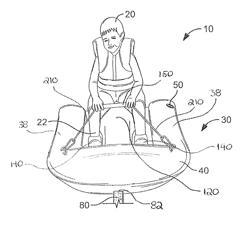 Water sport training device