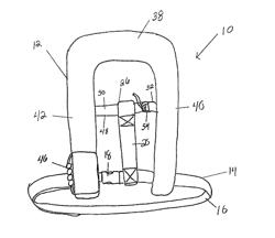 Quick detach inflatable lifejacket