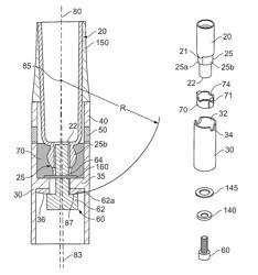 Adjustable golf club shaft and hosel assembly