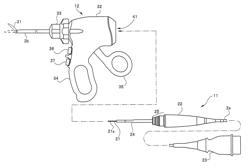 Medical apparatus and surgical treatment instrument