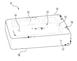 Medical implants with reservoir(s), and materials preparable from same