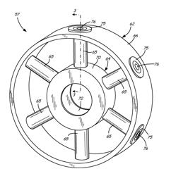 MID-TURBINE FRAME WITH TENSIONED SPOKES