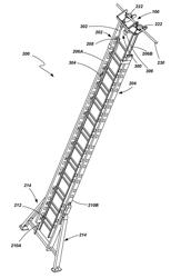 LADDER SECURING APPARATUSES, LADDERS INCORPORATING SAME AND RELATED METHODS