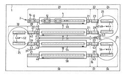 CONVEYORS HAVING A ROTATABLE TRANSFER SECTION