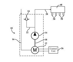 PRESSURE CONTROL BY PHASE CURRENT AND INITIAL ADJUSTMENT AT CAR LINE