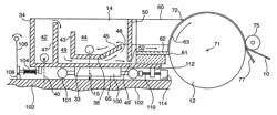 Continuous casting of lead alloy strip for heavy duty battery electrodes