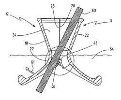 Medical access device having a protection against an excessive application of leverage