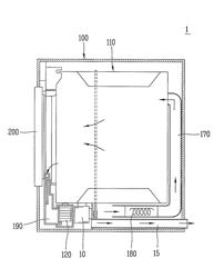 DRYER HAVING EVAPORATOR EQUIPPED WITH SECOND CONDENSER