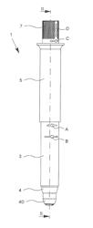 DEVICE AND METHOD FOR ACTUATING A CARPULE