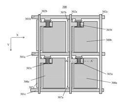 Flat display panel and method for forming the same