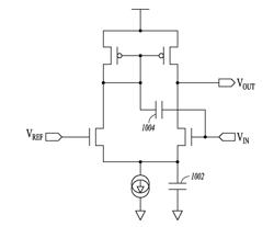 High-speed comparator with asymmetric frequency response