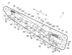 Transfer device and image forming apparatus including regulation member