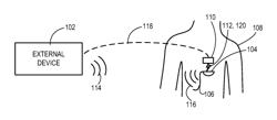 Far field telemetry operations between an external device and an implantable medical device during recharge of the implantable medical device via a proximity coupling