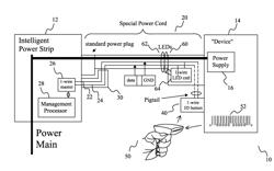 System and method for efficient association of a power outlet and device