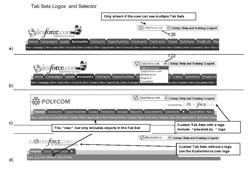 Systems and methods for implementing multi-application tabs and tab sets