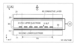 DISPLAY DEVICE AND ELECTRONIC APPARATUS