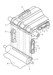 Double side coating device