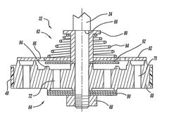 Nested check high speed valve