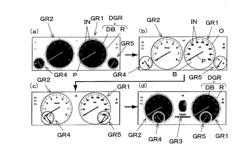 Display device for vehicle