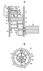 GEAR TRANSMISSION DEVICE AND IMAGE FORMING APPARATUS INCLUDING THE SAME