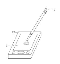 ELECTRONIC PEN, AND ELECTRONIC PEN DATA INPUT SYSTEM AND METHOD USING THE SAME