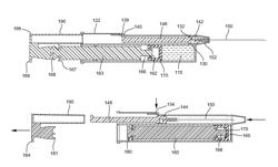 Dual chamber passive retraction needle syringe