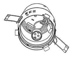 Fire rated downlight housing