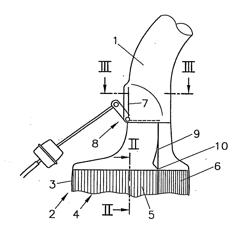 EXHAUST GAS LINE OF AN INTERNAL COMBUSTION ENGINE