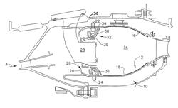 Combustor dome with combined deflector/mixer retainer