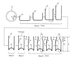 Two-piece can body made of laminated steel sheet, and method of producing the two-piece can body