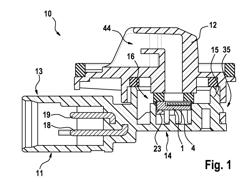 SENSOR DEVICE, IN PARTICULAR FOR USE IN A MOTOR VEHICLE