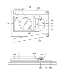 Apparatus for measuring geologic strike and dip