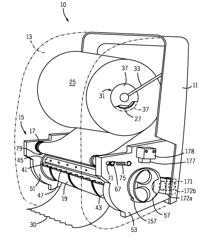 Sheet material dispenser