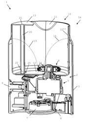 Appliance for conditioning a milk-based liquid