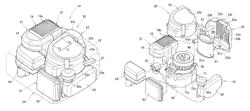 Cover structure of general-purpose liquid-cooled engine