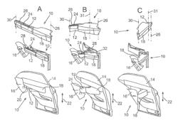 Trim arrangement for a pivot arm of a motor vehicle door