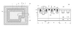 Integrated MOSFET devices with Schottky diodes and associated methods of manufacturing