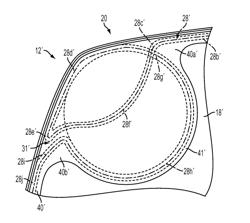 Exterior mirror with integral spotter mirror and method of making same