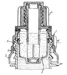 RECEPTION APPARATUS USED BY BEING COUPLED TO A NECK OF A CONTAINER