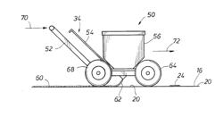 METHOD AND APPARATUS FOR DISTRIBUTING GRANULES ON A ROOF