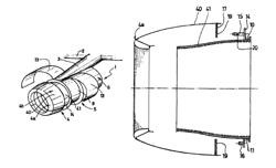 Removable air intake structure for a turbofan engine nacelle