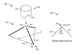 Cube corner retroreflector for measuring six degrees of freedom