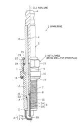 Spark plug and metal shell for spark plug