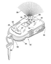 Panic device with local alarm and distal signaling capability